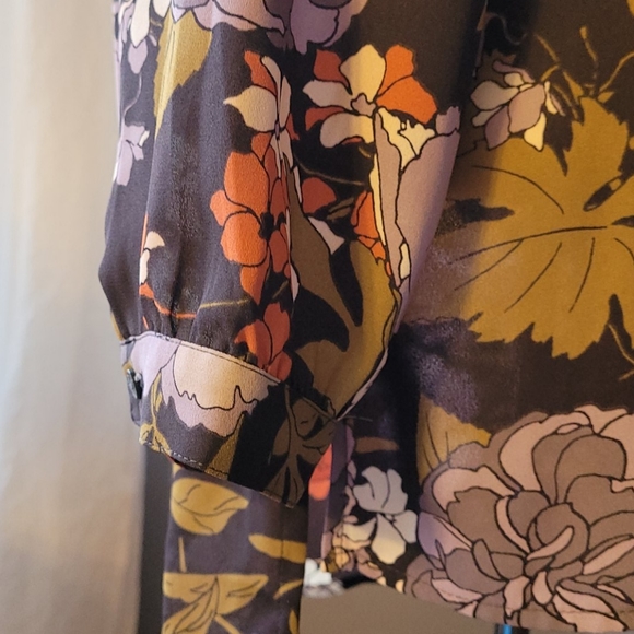 LOFT Floral Print Blouse - Picture 5 of 5